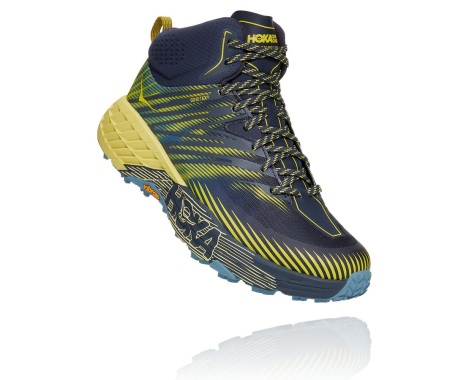 Botas Hoka One One Speedgoat Mid GORE-TEX 2 Portugal - Botas Caminhada Homem Azuis - VBCXSN-607